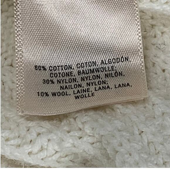 Anthropology Moth White Sleeveless Turtleneck Column Sweater Dress - Size  XS - Picture 9 of 12